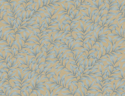 product image of sample morrissey leaf wallpaper in thunderbird from the sanctuary collection by mayflower wallpaper 1 514
