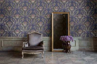 product image for Morrissey Wallpaper in Plum from the Sanctuary Collection by Mayflower Wallpaper 82