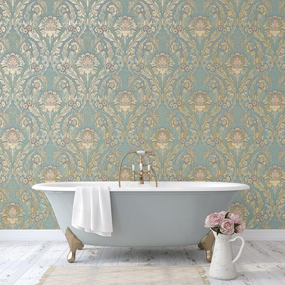 product image for Morrissey Wallpaper in Thunderbird from the Sanctuary Collection by Mayflower Wallpaper 74