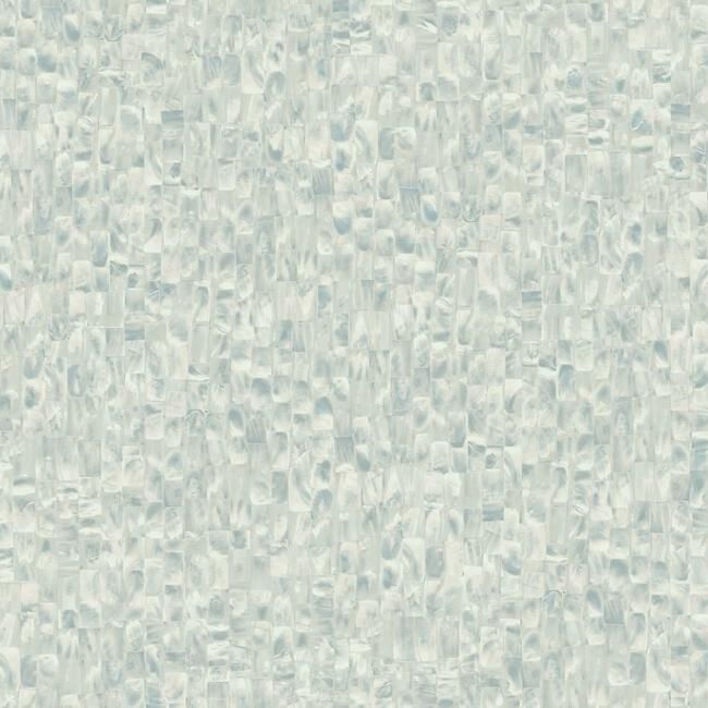 media image for Mother Of Pearl Peel & Stick Wallpaper in Grey Blue from the Stonecraft Collection by York Wallcoverings 279