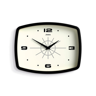 product image for Jones Movie Wall Clock in Black 7