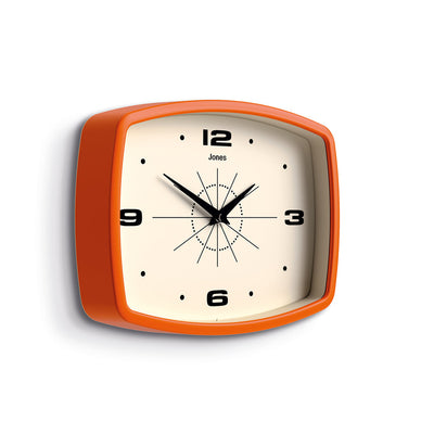 product image for Jones Movie Wall Clock in Orange 2