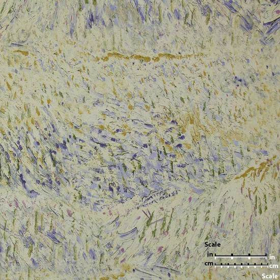 media image for Multicolor Textured Wallpaper in Beige and Purple from the Van Gogh Collection by Burke Decor 274