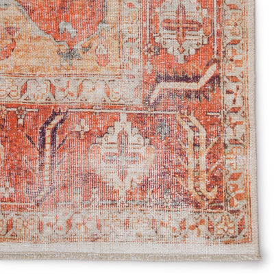 product image for boh01 rhoda medallion orange ivory area rug design by jaipur 4 85