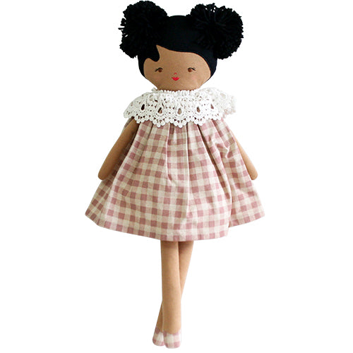 media image for aggie doll rose check 1 236