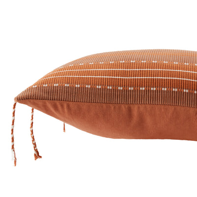 product image for Navida Bhodi Down Mauve & Terracotta Pillow 3 7