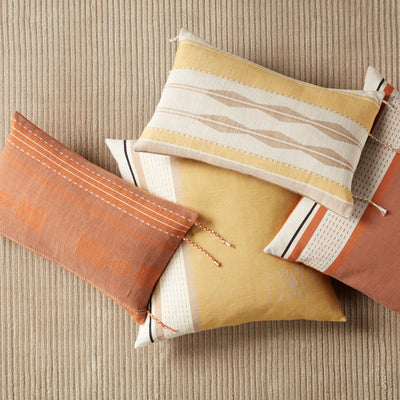 product image for Navida Bhodi Down Mauve & Terracotta Pillow 5 18
