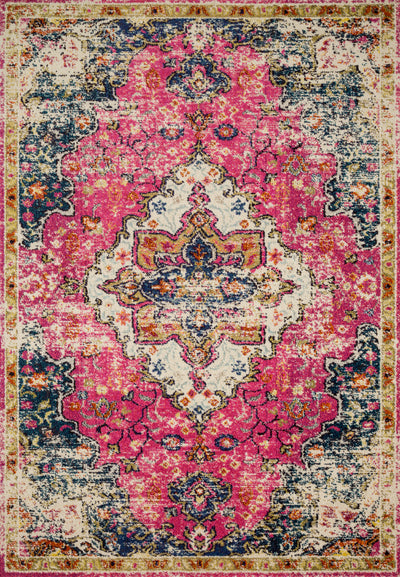 product image for Nadia Rug in Pink / Midnight by Loloi II 24