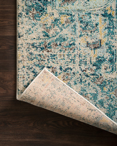 product image for Nadia Rug in Aqua / Navy by Loloi II 23