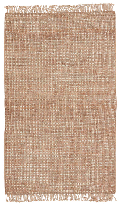 product image for Sauza Natural Solid Beige & Ivory Rug by Jaipur Living 44