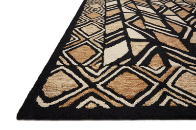 product image for Nala Rug in Black / Beige by Loloi 70