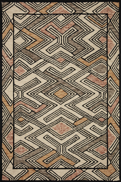 product image for Nala Rug in Ivory / Multi by Loloi 65