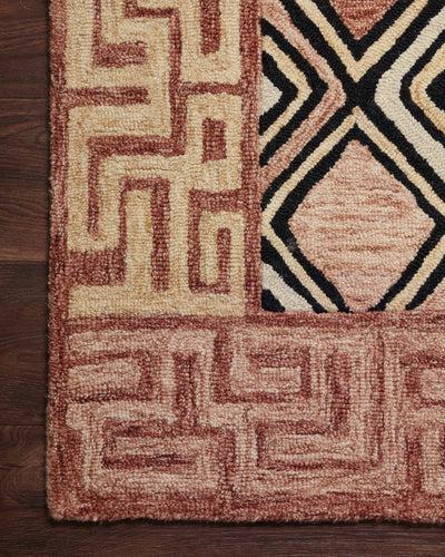 product image for Nala Rug in Rose / Black by Loloi 53