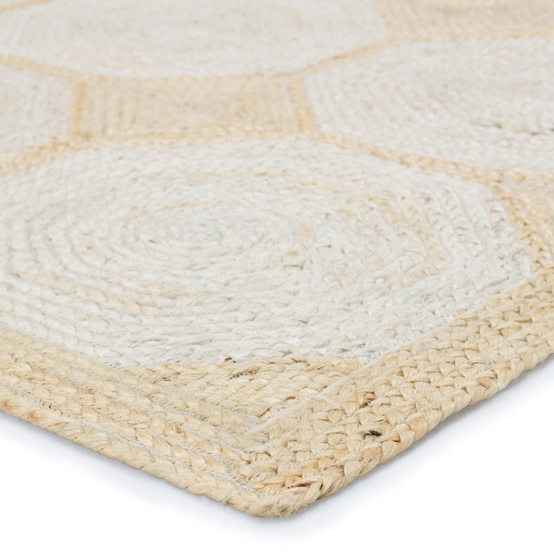 media image for fiorita natural geometric light beige white area rug by jaipur living rug153084 3 214