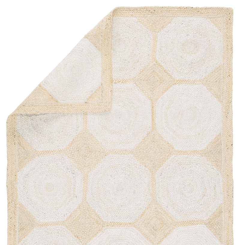media image for fiorita natural geometric light beige white area rug by jaipur living rug153084 2 259