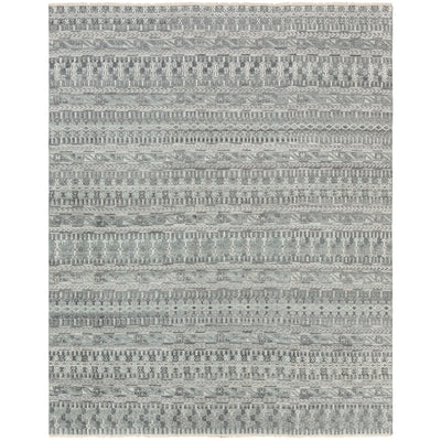 product image for Nobility NBI-2306 Hand Knotted Rug in Sage & Light Grey by Surya 88