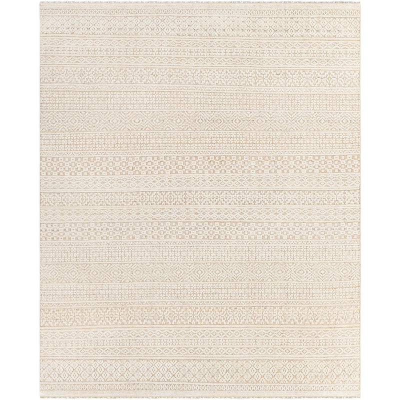 media image for Nobility NBI-2311 Hand Knotted Rug in Wheat & Cream by Surya 263
