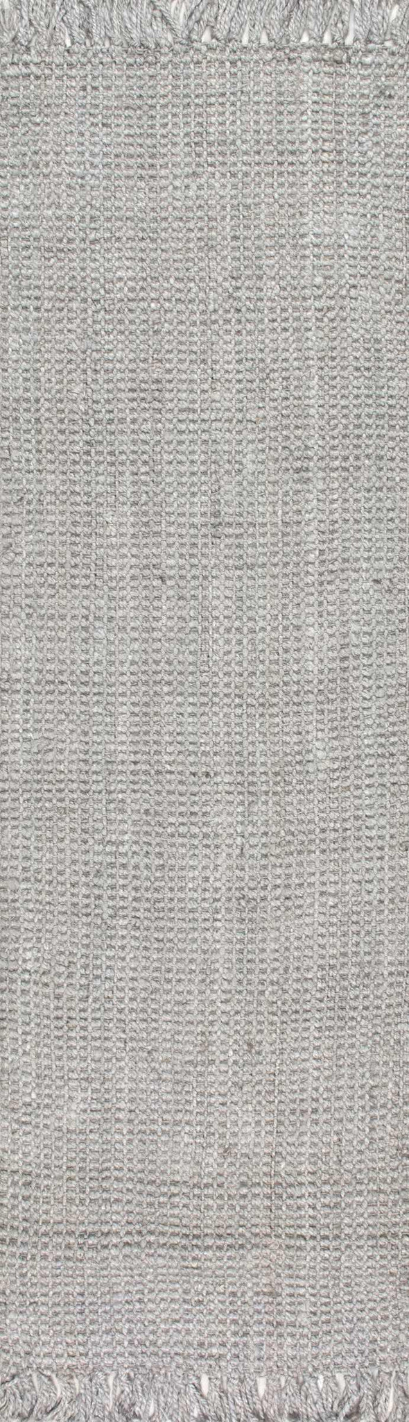 media image for Machine Woven Chunky Loop Rug in Grey design by Nuloom 217