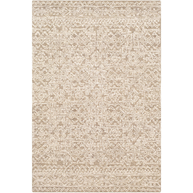 media image for Newcastle NCS-2309 Hand Tufted Rug in Taupe & Cream by Surya 259