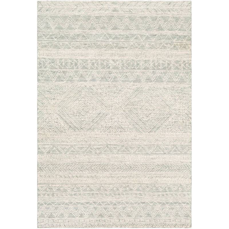 media image for Newcastle NCS-2312 Hand Tufted Rug in Cream & Sage by Surya 269