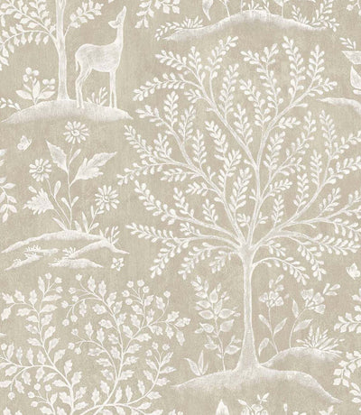 product image of Signature Forêt Linen Wallpaper by Nina Campbell 566