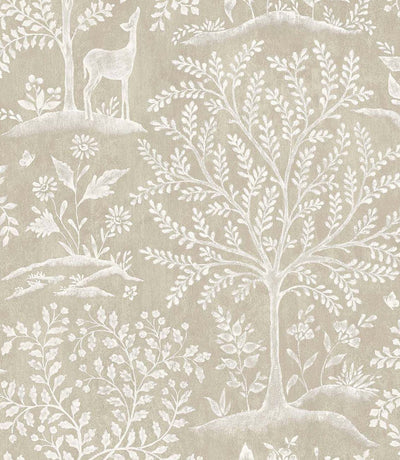 product image of Signature Forêt Linen Wallpaper by Nina Campbell 518