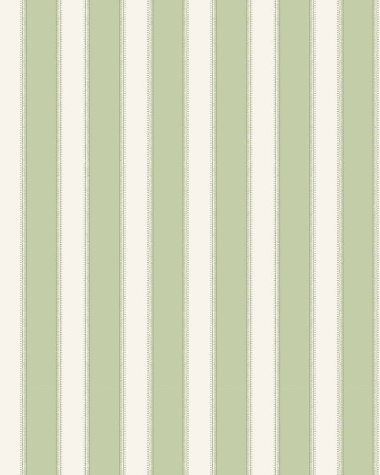 media image for sample signature sackville stripe green wallpaper by nina campbell 1 291