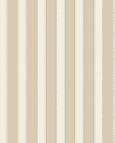 product image for Signature Sackville Stripe Taupe Wallpaper by Nina Campbell 56
