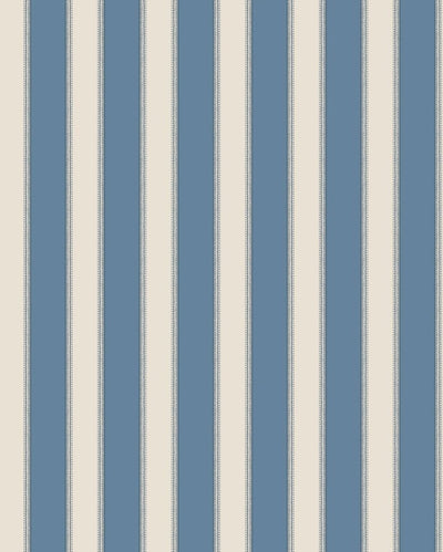 product image for Signature Sackville Stripe Blue Wallpaper by Nina Campbell 85