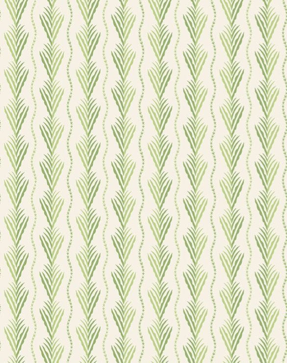 media image for Signature Meridor Green Wallpaper by Nina Campbell 232