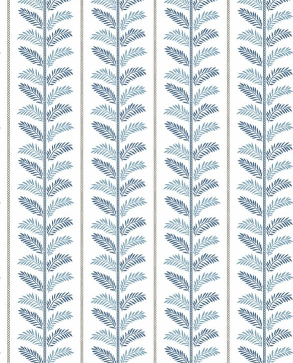 media image for Signature Plumier Indigo Wallpaper by Nina Campbell 221