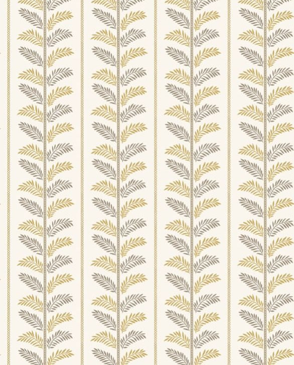 media image for Signature Plumier Ochre/Taupe Wallpaper by Nina Campbell 267