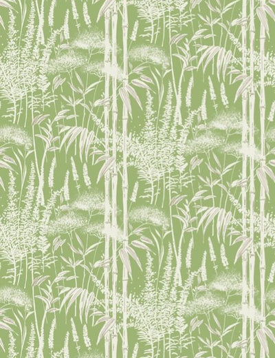 product image for Signature Poiteau Green Wallpaper by Nina Campbell 6
