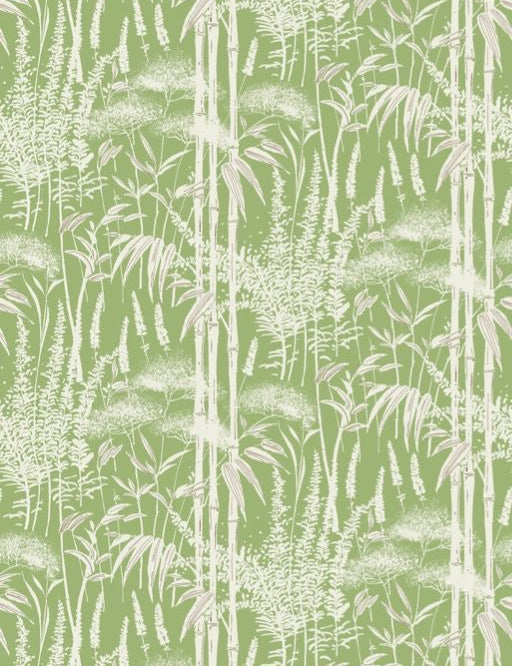 media image for Signature Poiteau Green Wallpaper by Nina Campbell 254