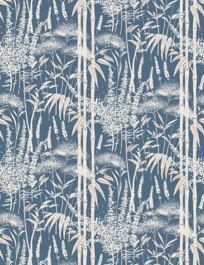 product image for Signature Poiteau Indigo Wallpaper by Nina Campbell 83