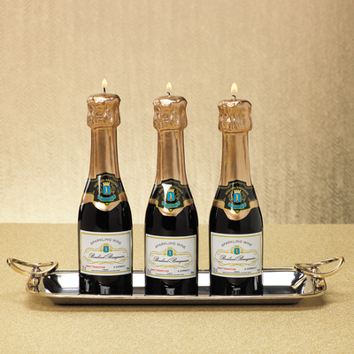 product image for mini champagne bottle candle 2 96