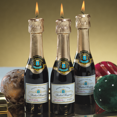 product image for mini champagne bottle candle 3 86