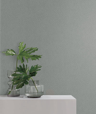 product image for Give & Take Wallpaper in Ambitious Grey/Blue from the Natural Digest Collection 9