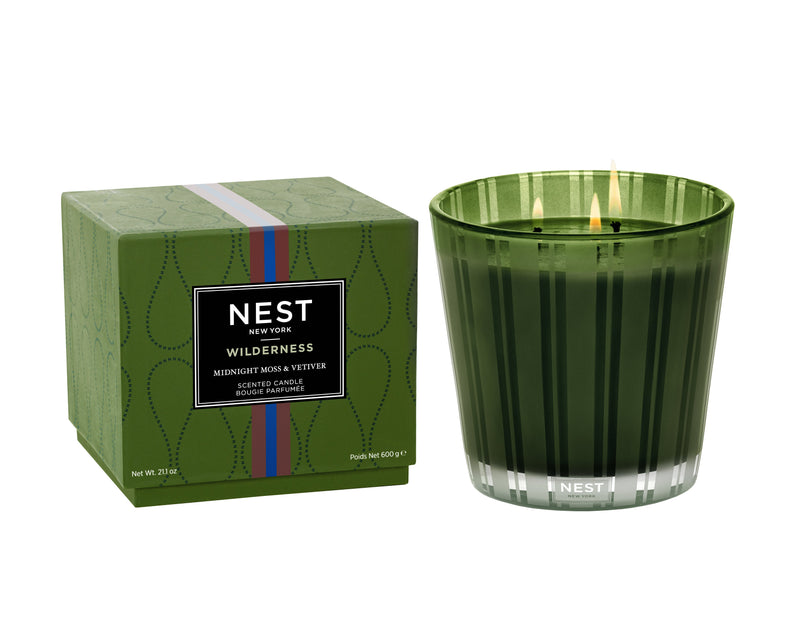 media image for Midnight Moss & Vetiver 3-Wick Candle 253