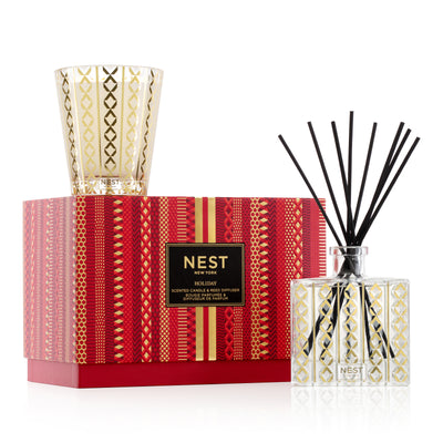product image for holiday classic candle diffuser set design by nest fragrances 2 25