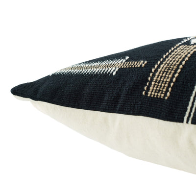 product image for Nagaland Pillow Longkhum Black & Tan Pillow 3 55