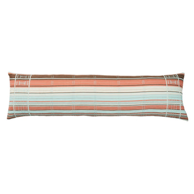 product image of Nagaland Pillow Rengma Sky Blue & Coral Pillow 1 583