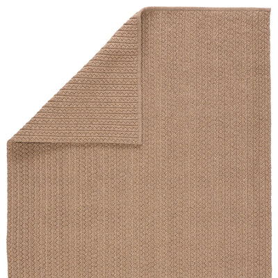 product image for Iver Indoor/ Outdoor Solid Tan Rug by Jaipur Living 56
