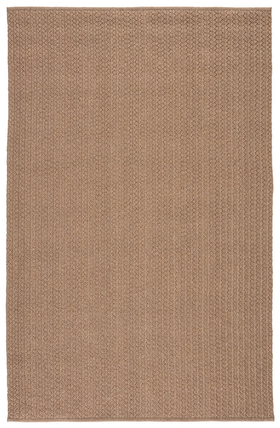 product image for Iver Indoor/ Outdoor Solid Tan Rug by Jaipur Living 60