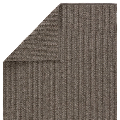 product image for Iver Indoor/ Outdoor Solid Gray/ Taupe Rug by Jaipur Living 94