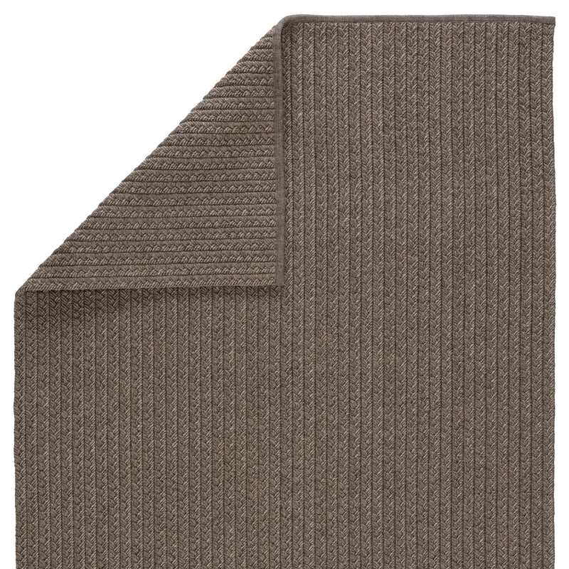 media image for Iver Indoor/ Outdoor Solid Gray/ Taupe Rug by Jaipur Living 293