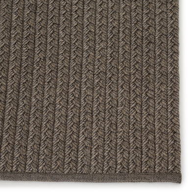 product image for Iver Indoor/ Outdoor Solid Gray/ Taupe Rug by Jaipur Living 14