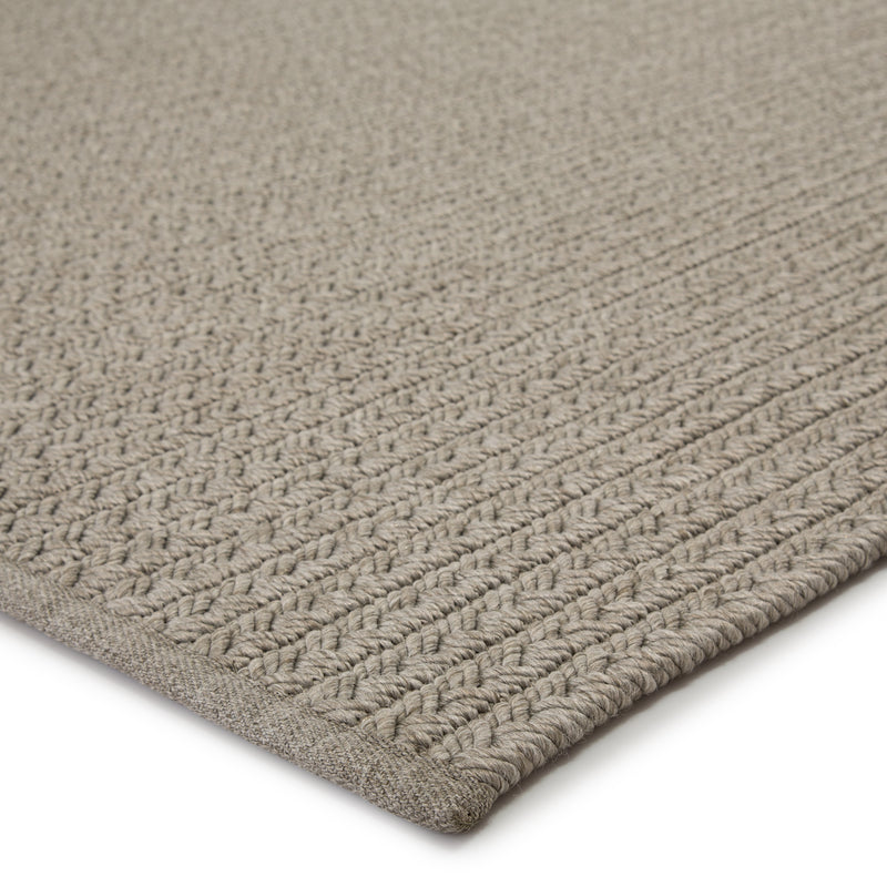 media image for Iver Indoor/ Outdoor Solid Light Gray Rug by Jaipur Living 290