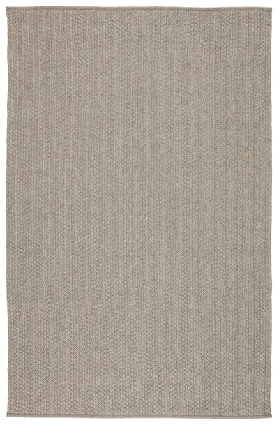 product image of Iver Indoor/ Outdoor Solid Light Gray Rug by Jaipur Living 578