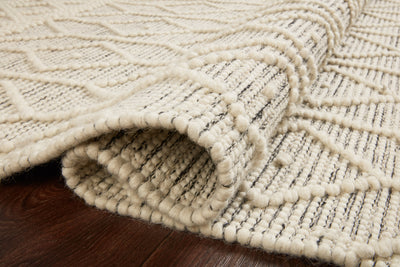 product image for Noelle Rug in Ivory / Black by Loloi II 2